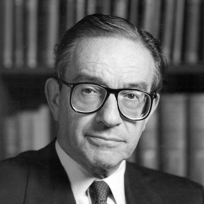 Alan Greenspan<p class="person-title">Federal Reserve Chair, 1987–2006</p>