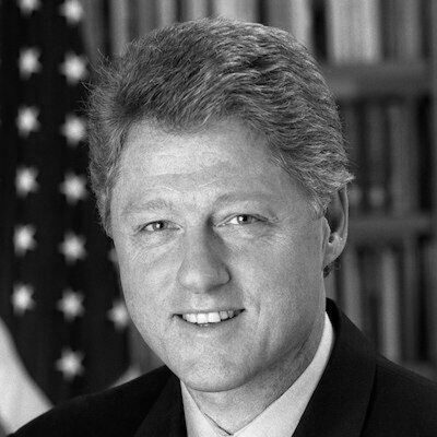 Bill Clinton<p class="person-title">U.S. President, 1993–2001</p>